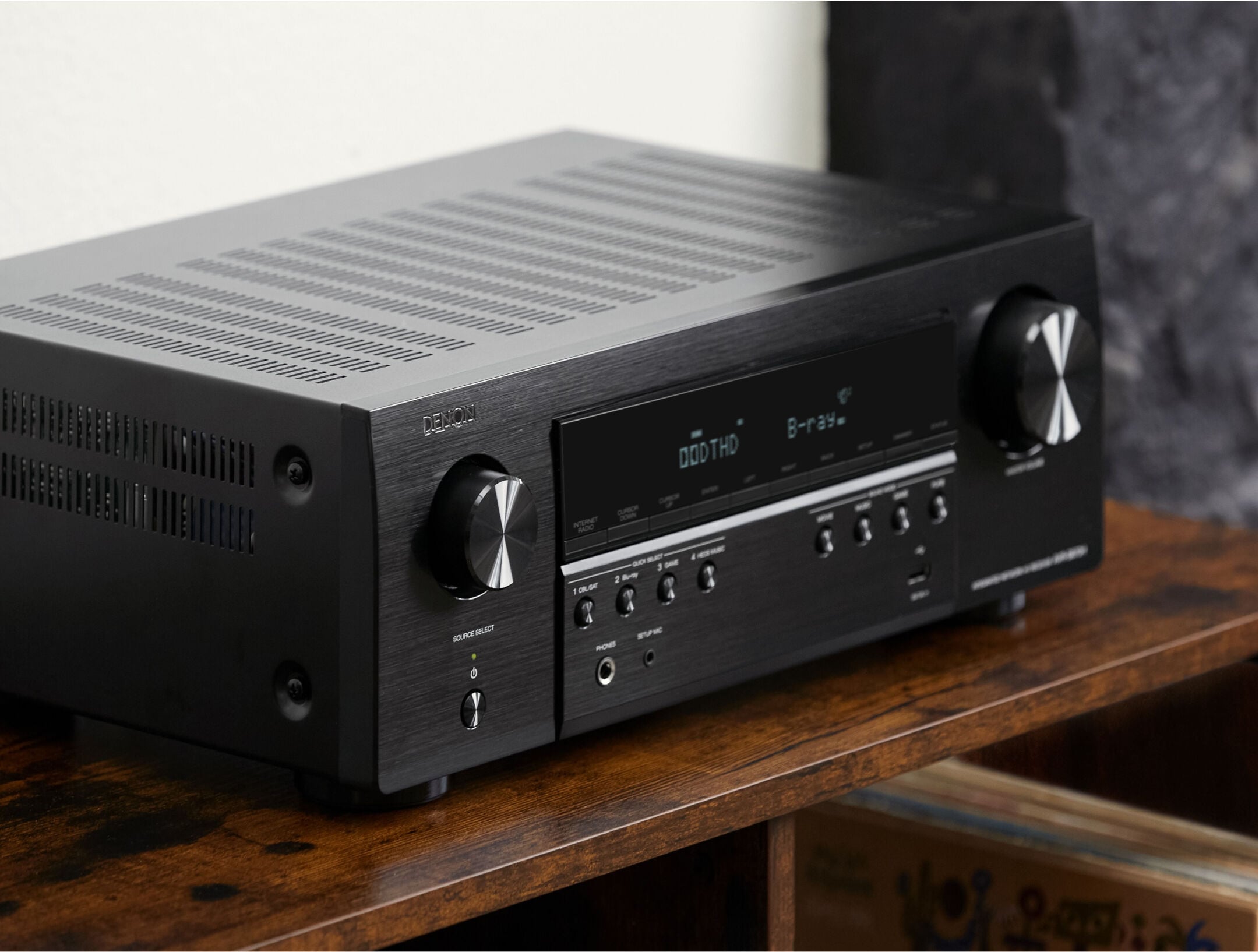 AVC-S670H - 5.2 Ch. 75W 8K AV Receiver Powered by HEOS™ | Denon